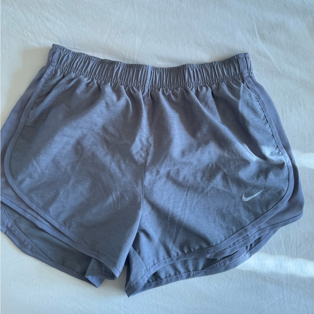Nike Women's Light Gray Athletic Shorts
